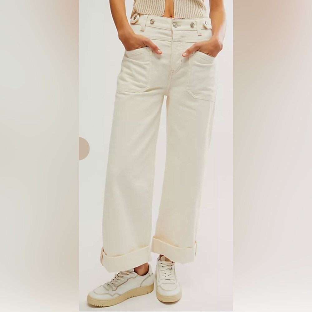 We the free Palmer Cuffed Jeans